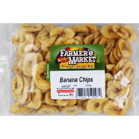 Farmers Market Banana Chips 8 oz., PK8 17430